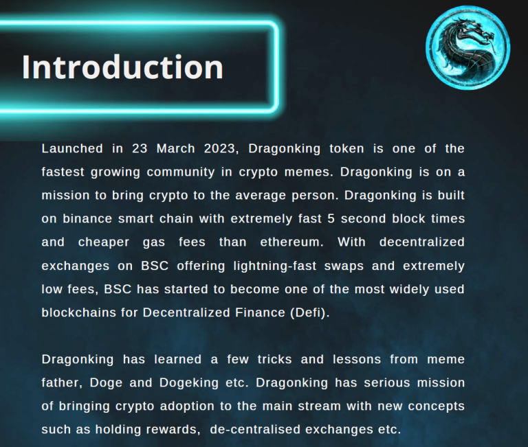 BNB Chain Ecosystem-Dragonking